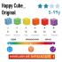 Happy Cube ORIGINAL - set 6 puzzle-cuburi lavabile (5-99 ani) + app