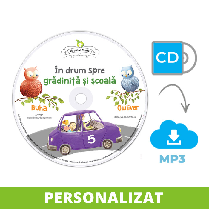 Conversie CD - MP3 În drum spre grădiniţă şi şcoală vol. 5