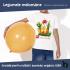 Tricou pentru. copii  - Legume melomane (organic), model BĂIEŢI